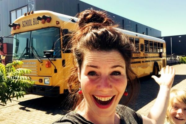 Mirjam zoekt plek voor haar Amerikaanse schoolbus