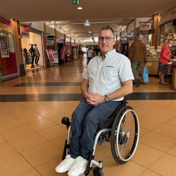 Winkelcentrum Malden is rolstoelvriendelijk