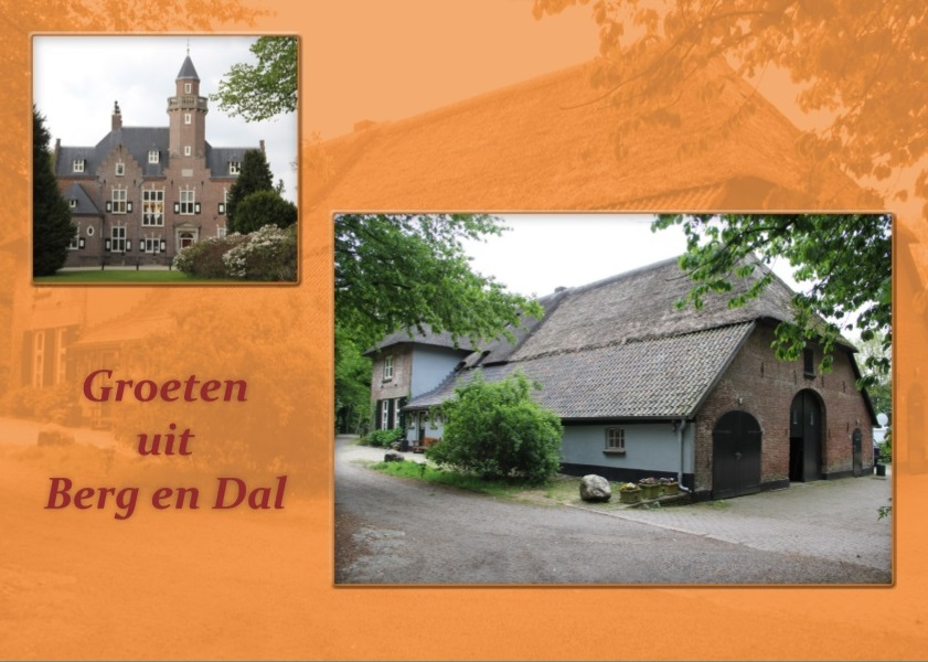 Drie nieuwe ansichtkaarten van Berg en Dal Drie nieuwe ansichtkaarten van Berg en Dal